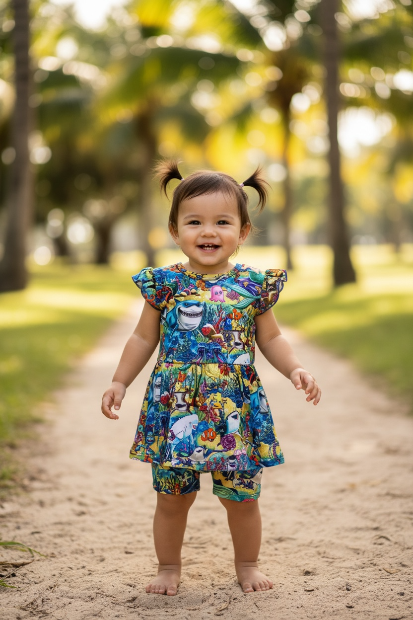 Sugar swan brand bamboo Peekaboo twirl.