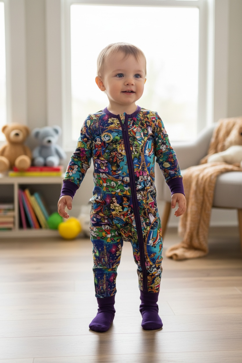 Sugar swan brand bamboo zippy size 2 T