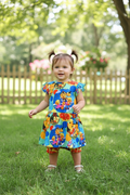 Sugar swan branded character bamboo peekaboo twirl dress