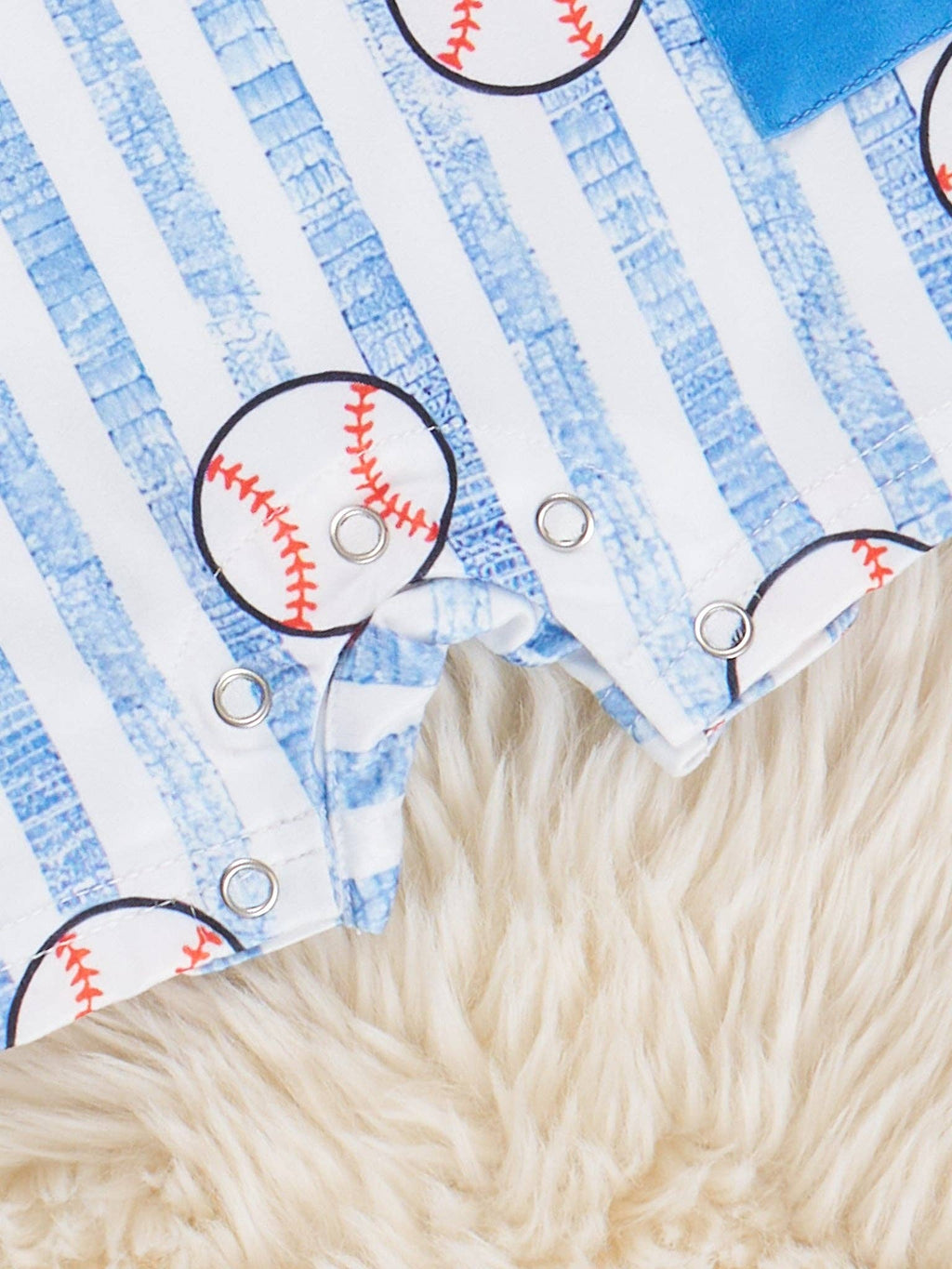 Little Striped Baseball Johnny